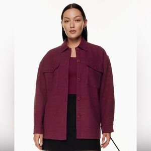 Aritzia Babaton Joan Shirt Jacket shacket NWT